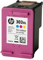 Original HP Tintenpatronen 303XL Tripack Cyan, Magenta, Gelb T6N03AE für Inkjet-Drucker - Bild 2