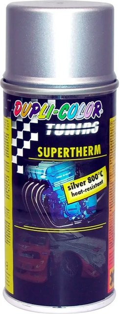 Dupli-Color Lackspray Tuning Supertherm 800 °C in Silber, 150 ml - Bild 1