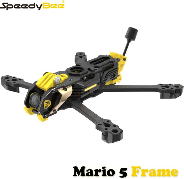 SpeedyBee Super Mario Mario 5 Rahmen 5 Zoll, Kohlefaser, ab 14 Jahren - Bild 1