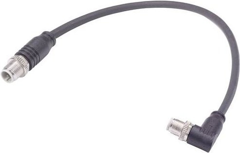 HARTING Sensor-Aktor-Steckverbinder konfektioniert Schwarz 5m - Bild 1