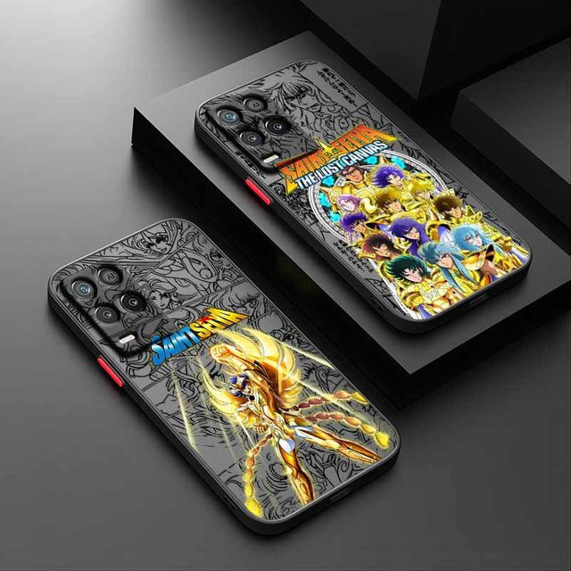 Saint Seiya Anime Handyhülle für Xiaomi und POCO Modelle, mattiert und transparent, mehrfarbig - Bild 1