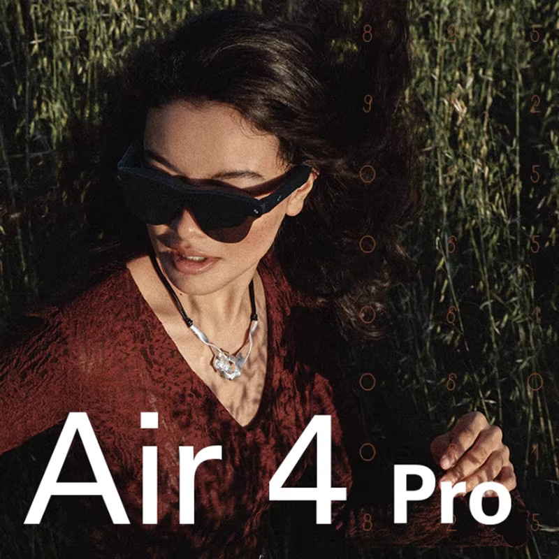 Rayneo Air 4 Pro Smart AR-Brille in Schwarz mit 4K-Videoaufnahme, XR-Unterstützung, 3G-Sprachsteuerung und IPX-5 Wasserdichtigkeit sowie DisplayPort-Unterstützung - Bild 3