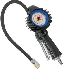 Riegler Handreifenfüllmesser MS Mano, Durchmesser 63 mm, ungeeicht, 0-12 bar, Schwarz - Bild 1