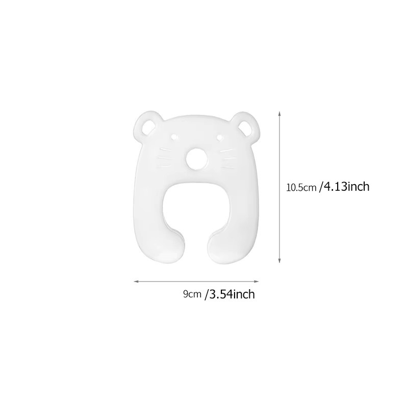 Two Dads Baby Sicherheit Türstopper in Weiß zum Schutz vor Einklemmen der Finger - Bild 2