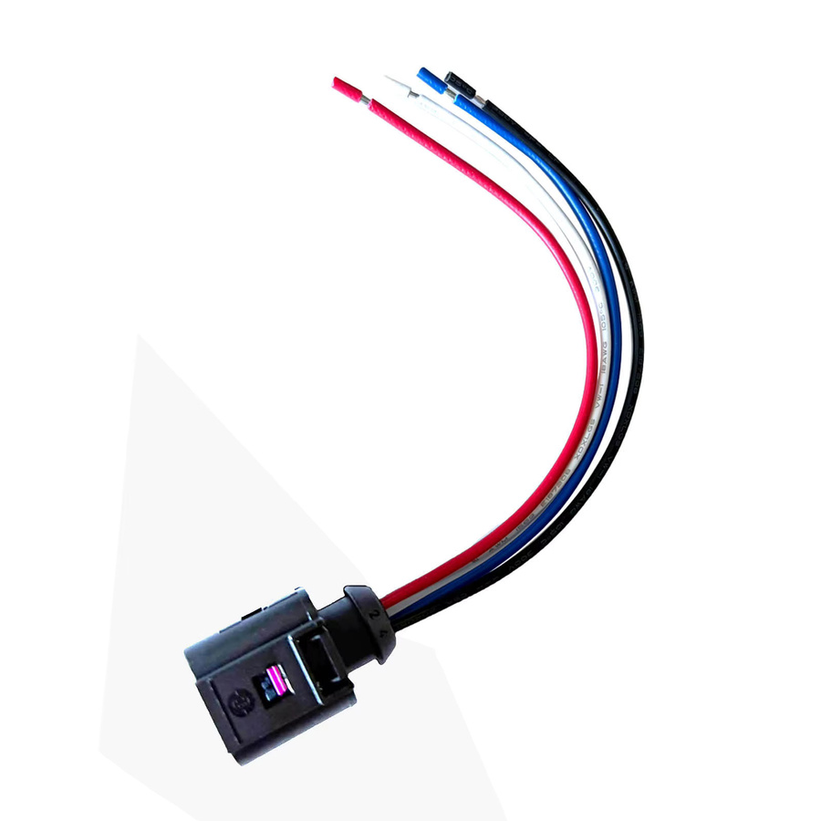 2er-Set Kühlmittel Temperatur Sensor mit 4-Pin Stecker 4B0973712 Reparatur Kit für VW Jetta Golf Passat Beetle Polo Transporter von XUKEY - Bild 3