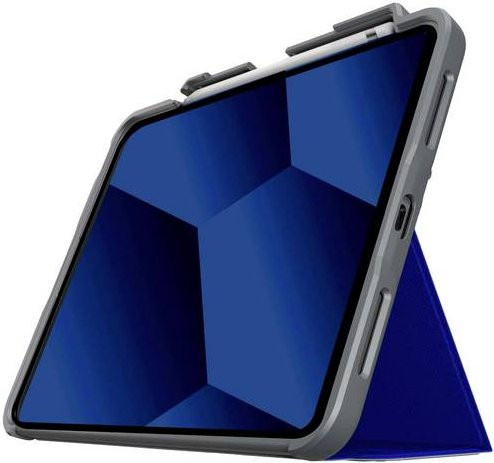 STM Goods Dux Plus Tablet-Cover für Apple iPad 10.9 (10. Gen, 2022) und iPad 10.9 (A16, 2025), Blau/Transparent - Bild 1