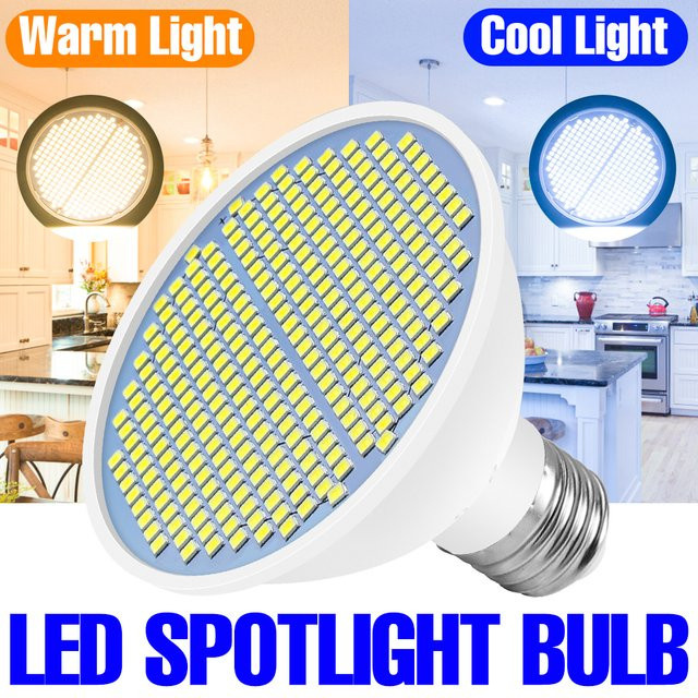 LED E27 Leuchtmittel Warmweiß für Kronleuchter und Deckenlampen, 220V - Bild 1