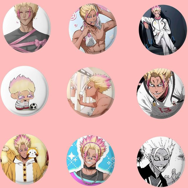 Abzeichen-Pins Anime R-Ryusei Shidou-S, Unisex - Bild 1