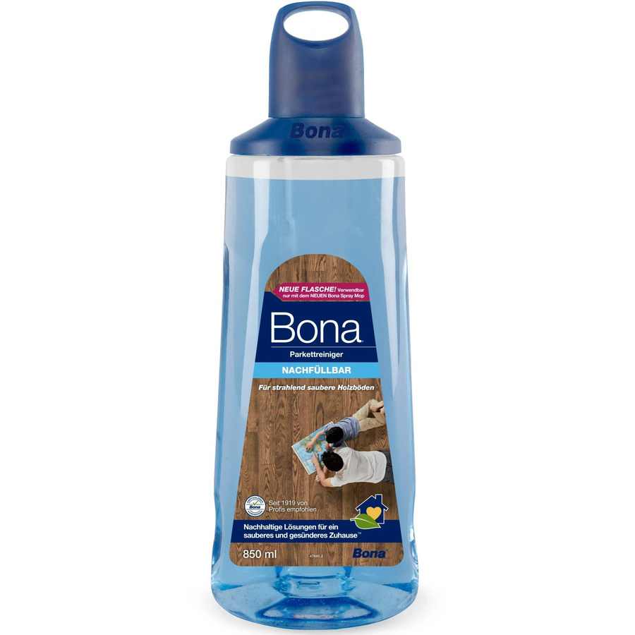 Bona Parkettreiniger Nachfüllpack Blau 0,85 l - Bild 2