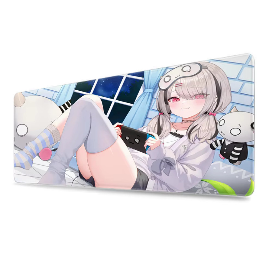 HYBXAXC Mauspad mit Anime-Mädchen Asumi Sena VSPO Design in Multicolour für PC und Gamer - Bild 7