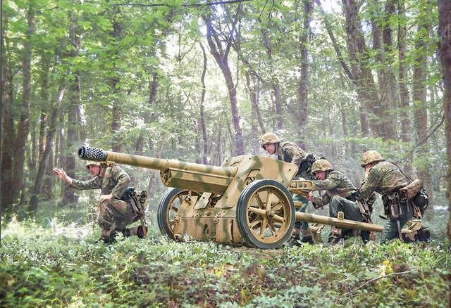 Italeri Pak 97/38 Pz-Abwehrkanone mit Mannschaft, Fahrzeuge - Bild 1
