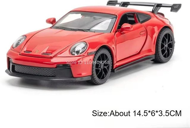Linyi toy car Apollo Evo 911Gt3 Automodell, 1:32 Skala, mit Licht und Sound, ab 14 Jahren - Bild 1