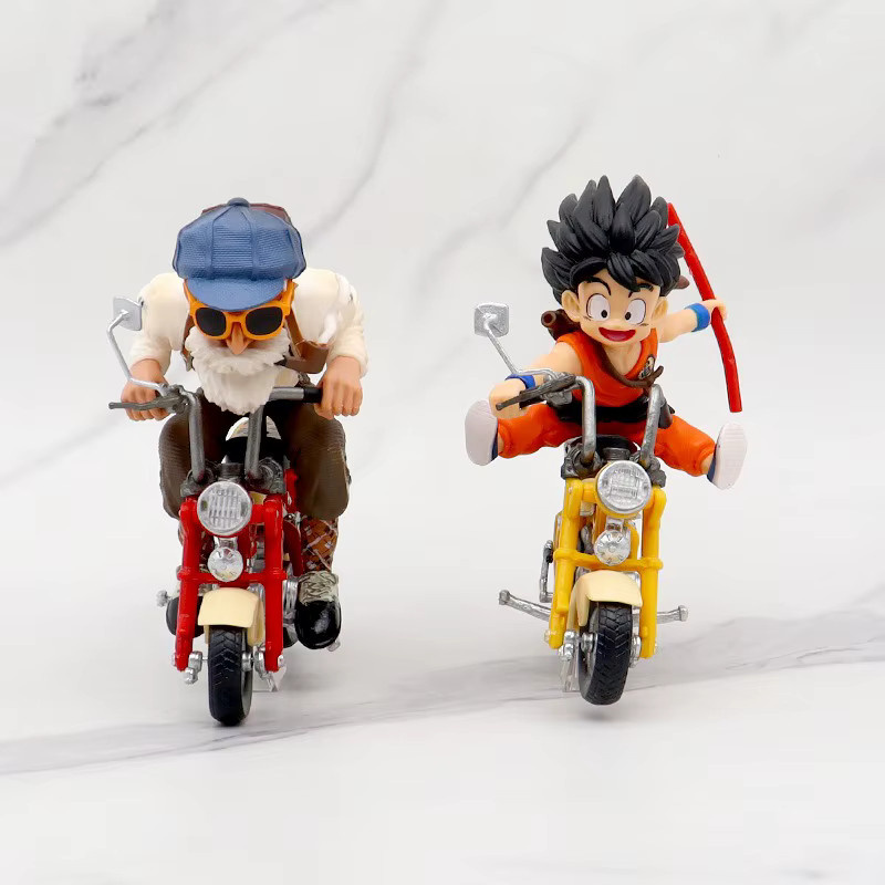 Bandai Dragon Ball Z Son Goku Master Roshi Actionfigur, 13cm, PVC - Bild 2