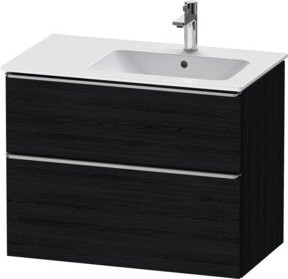 Duravit Waschtischunterschrank D-Neo Wandhängend in Eiche matt, B/T/H: 81 x 46,2 x 62,5 cm - Bild 1