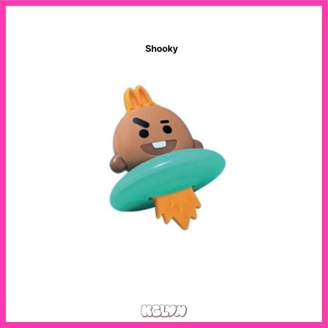 McDonald's BT21 Shooky, Einzelfigur, Kunststoff, Bunt / Mehrfarbig - Bild 1
