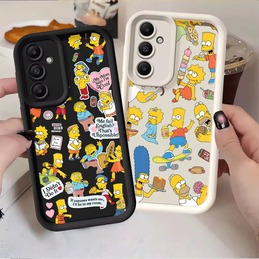 Die Simpsons Cartoon Handyhülle für Samsung Galaxy (verschiedene Modelle) in Multicolour - Bild 3