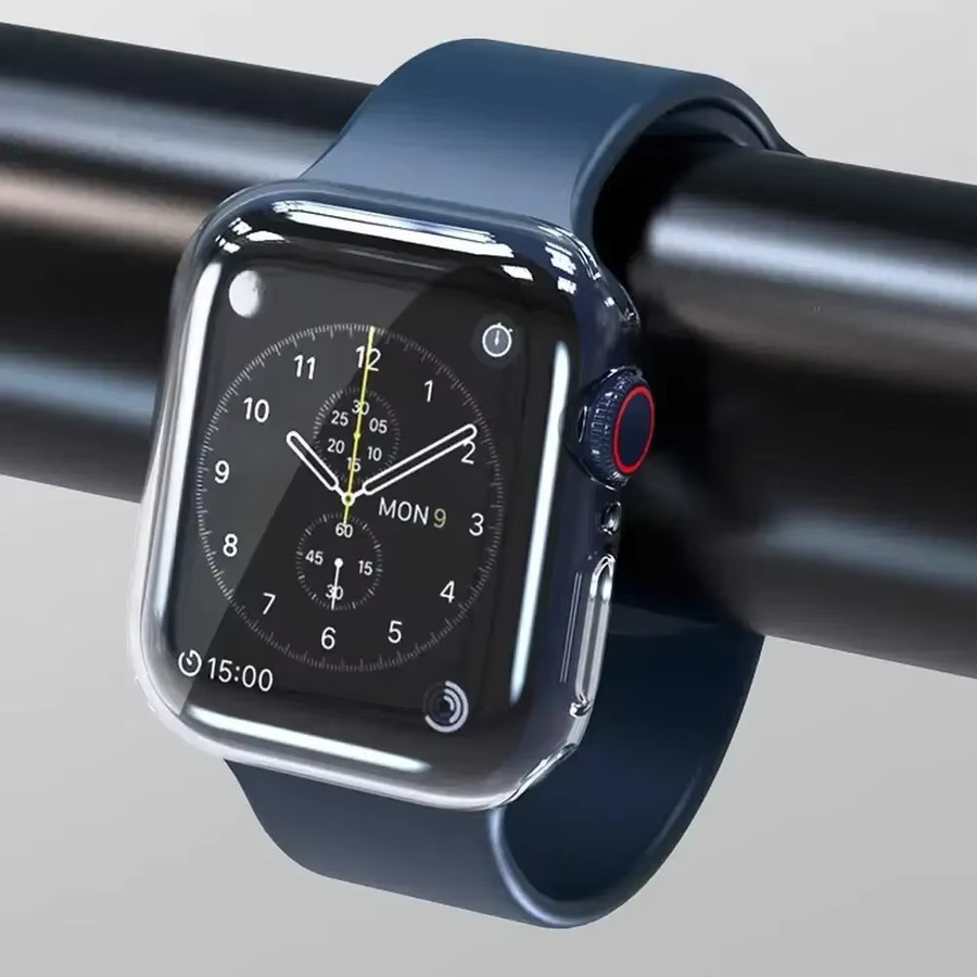 Apple Displayschutzfolie, transparent, Silikon, Unisex - Bild 2