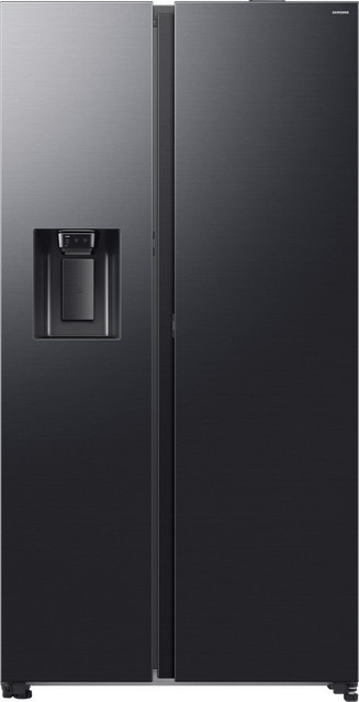 Samsung RS80F Side-by-Side Kühlschrank mit Festwasseranschluss und automatischer Türöffnung, Schwarz, 640 l, Energieeffizienzklasse E - Bild 1