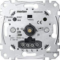 Merten Universal-Drehdimmer-Einsatz für LED-Lampen MEG5134-0000 Unterputz 230 Volt IP20 - Bild 1