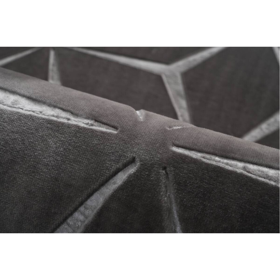 Kayoom Teppich Calma in Anthrazit mit geometrischem Design, modern und pflegeleicht, Breite: 160 cm, Tiefe: 220 cm - Bild 2