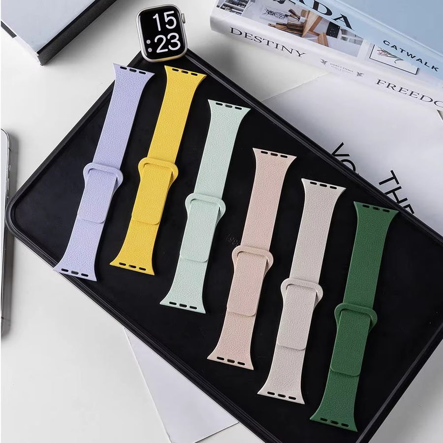 Magnetisches Armband mit Schwanzring für Apple Watch, Weiß, Unisex - Bild 2