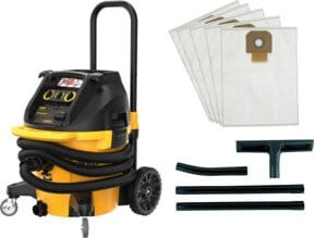 DEWALT Industrie Nass-Trockensauger M-Klasse in Gelb inklusive DE7901 - Bild 1