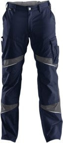 Kübler ACTIVIQ Arbeitshose HIGH in Dunkelblau/Anthrazit mit Kniepolstertaschen und Cordura-Material nach EN 14404, Größe 27 - Bild 1