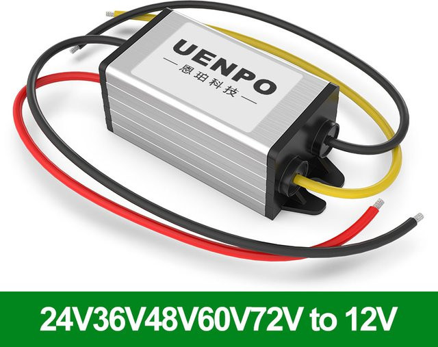 UENPO DC-DC Wandler Spannungsregler Step-Down Modul zur Stromversorgung von 36V 48V 60V 72V auf 12V - Bild 1