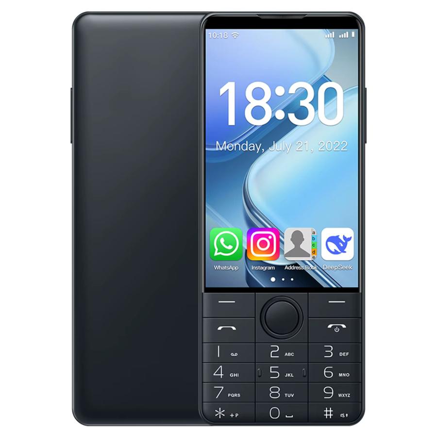 DOOV R70 4G Smartphone mit 4 Zoll IPS Bildschirm, 128 GB Speicher, 6 GB RAM, Android 14, Weiß - Bild 3