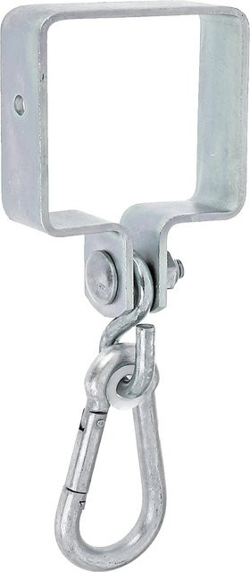 GAH Alberts Schaukelschelle aus verzinktem Stahl in Silber, Breite: 9 cm, Tiefe: 9 cm - Bild 1