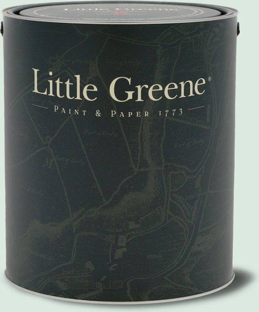 Little Greene Absolute Matt Emulsion Wandfarbe Aquamarine Light 283 Blau Grün 1 l - Bild 1