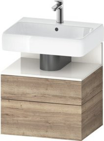 Duravit Waschtischunterschrank Qatego in Weiß, B/T/H: 59 x 47 x 59 cm - Bild 1