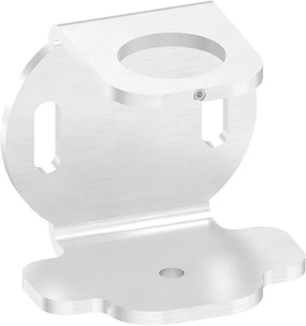 FeNau Wandbefestigung zum Einschweißen aus Edelstahl V2A für Rohr Ø 42,4 mm, Farbe: Silber, Platte B: 11,5 cm, T: 10,0 cm, H: 0,6 cm - Bild 1