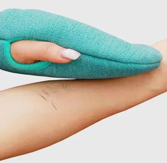 Körper-Peeling-Handschuhe zur Reinigung und Massage, Unisex - Bild 1