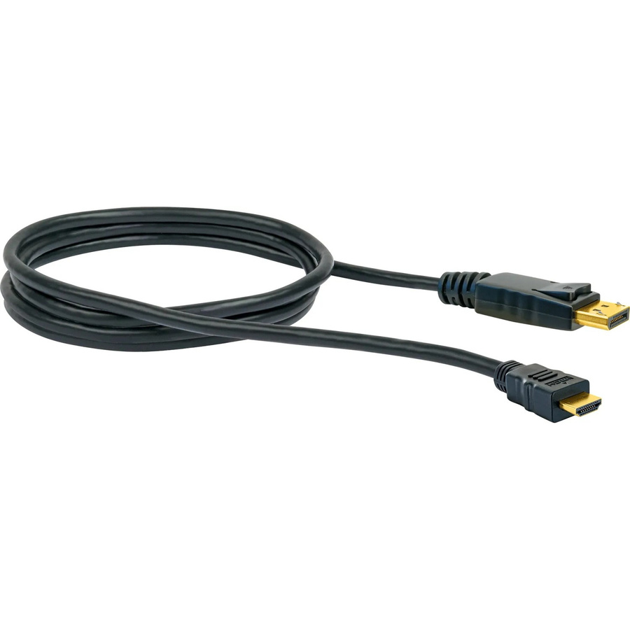 Schwaiger HDMI Adapterkabel DisplayPort in Schwarz - Bild 2