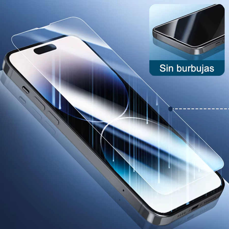 Apple iPhone Schutzfolie aus gehärtetem Glas, transparent, 1-4 Stück - Bild 4
