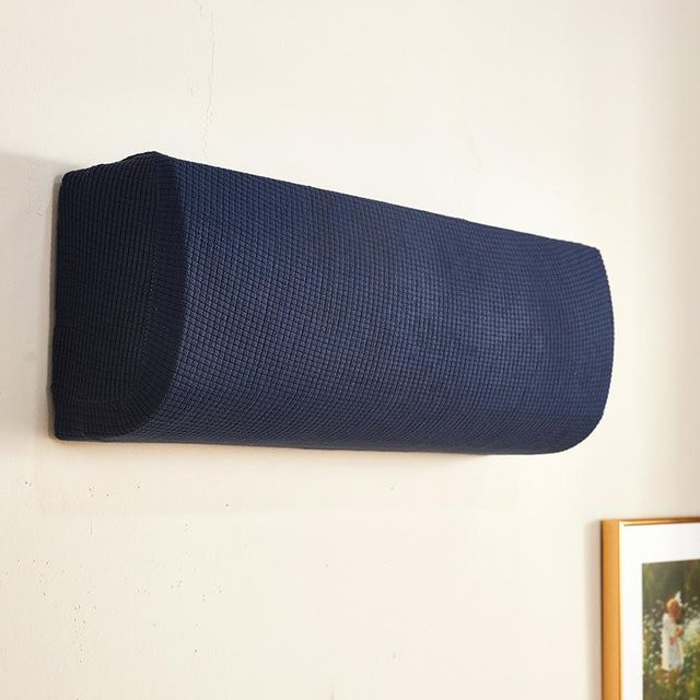 XiaoyuDD Klimaanlagen-Staubschutz-Set mit Haken als universeller Windschutz in Blau, Breite: 90-110 cm - Bild 1