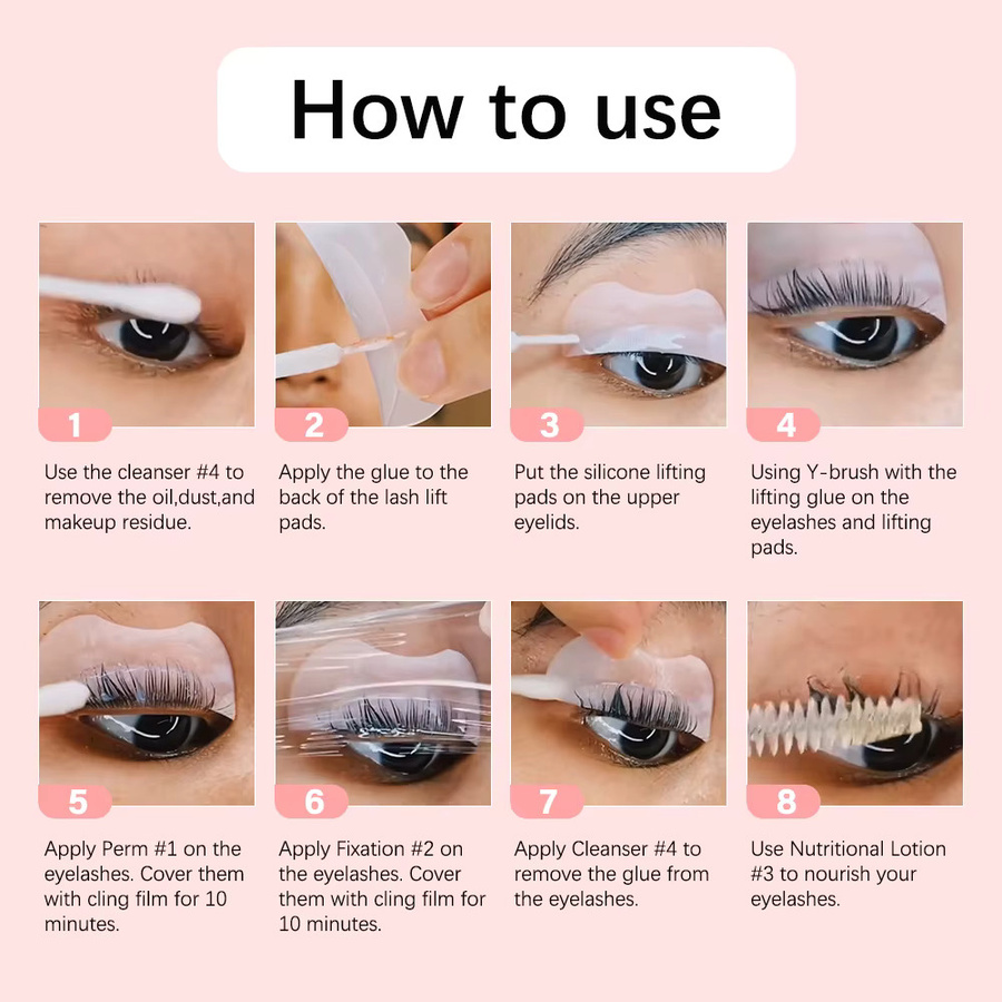 ibcccndc Wimpern-Lifting & Augenbrauen-Färbeset, Unisex - Bild 3