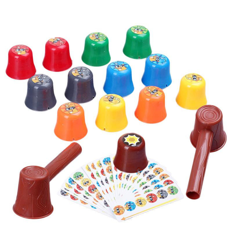IYUEQIANLI Schnelles Becherstapelspiel Partyspiel blau 4-6 Jahre - Bild 3