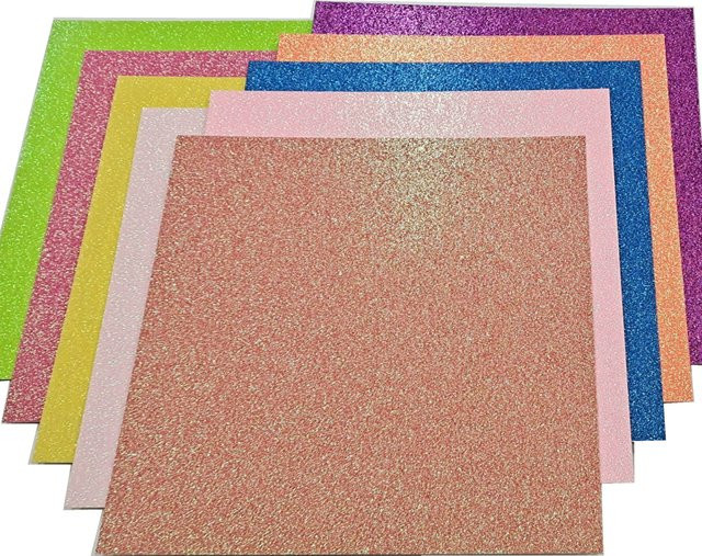 Sparky Renewal Glitter Craft Card Stock Glänzendes Bastelpapier Multicolour B: 30,48 cm x B: 30,48 cm - Bild 1