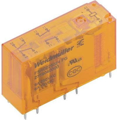 Weidmüller FG Koppelrelais FSR0225024 in Orange, 5 Stück - Bild 1