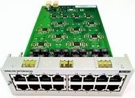 Alcatel-Lucent ALE BTS Analoge SLI16-2 Schnittstellenkarte mit 16 analogen Schnittstellen (3EH77092AB) - Bild 1