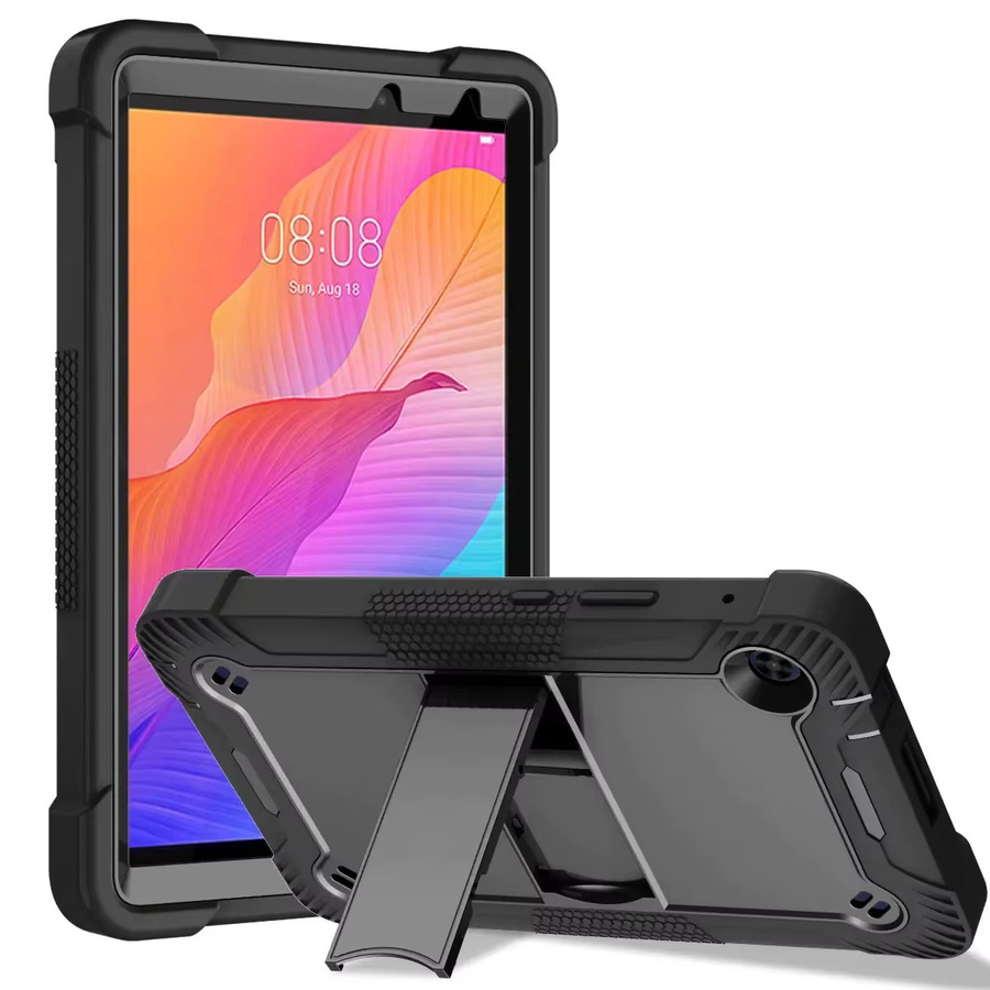 Schutzhülle mit Standfunktion für Samsung Galaxy Tab A9 Plus, A11, S9, S6 Lite, A8, A7 und A7 Lite in Schwarz oder Grau - Bild 4