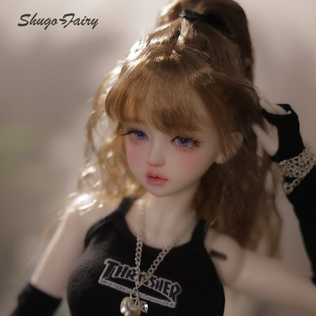 Shuga Fairy 1/4 Pearl BJD Puppe, handgefertigte Harzfigur, Komplettset - Bild 1
