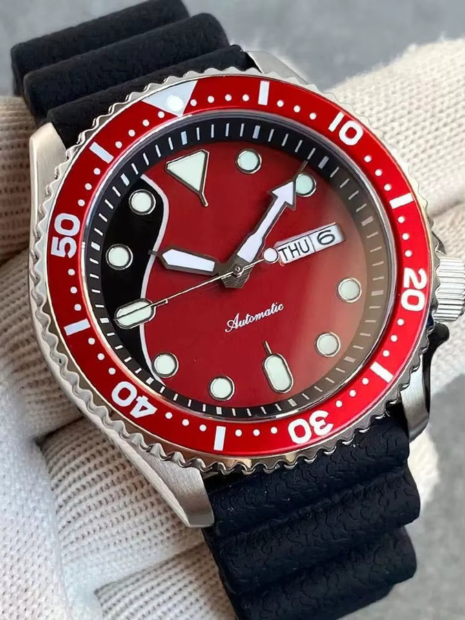 Tandorio Armbanduhr, Automatik, Edelstahl, 41 mm, Saphirglas, Herren - Bild 1