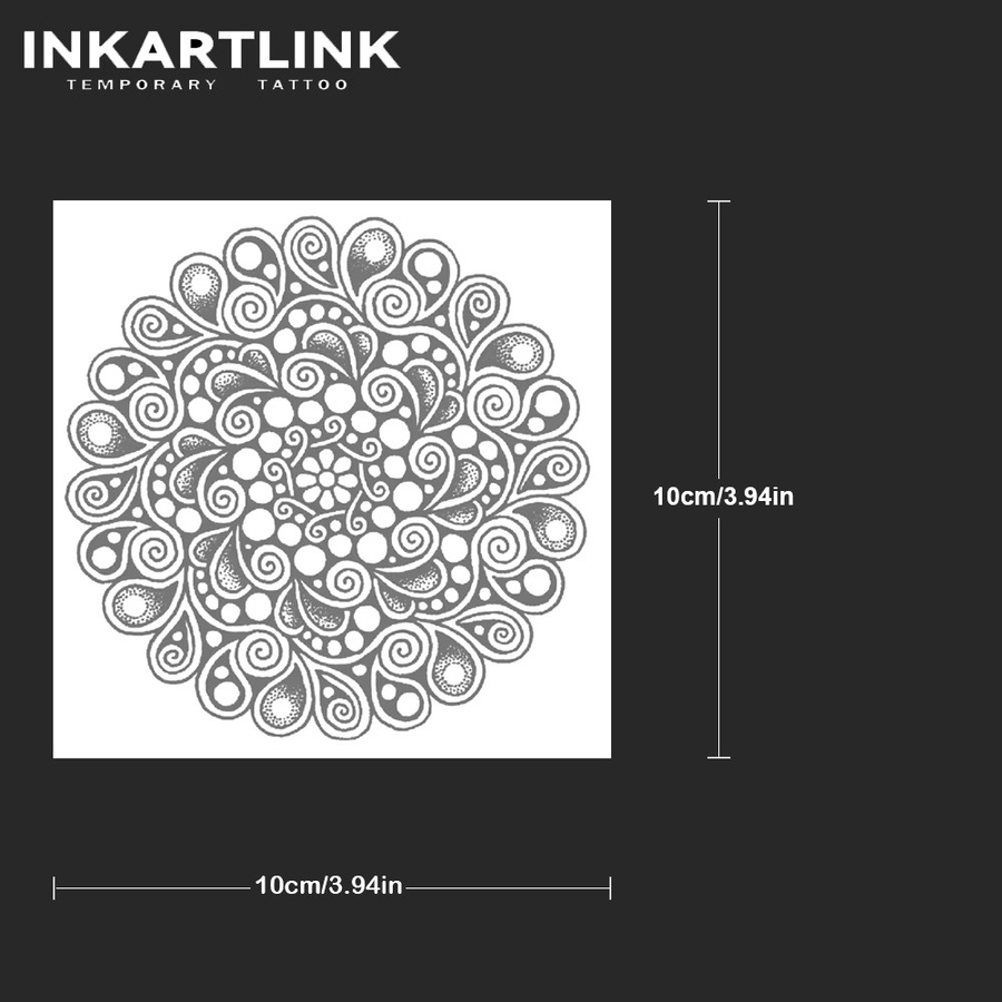 INKARTLINK Temporäre Tätowierung, wasserfest, semi-permanent, bis 15 Tage - Bild 4