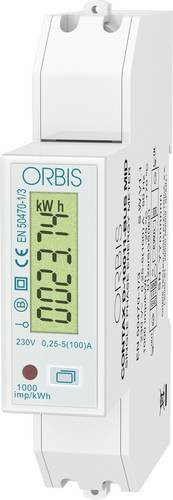 ORBIS Digitaler Wechselstromzähler OB7010000 100A MID-konform in Weiß - Bild 1