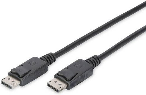Digitus DisplayPort Anschlusskabel in Schwarz, 3,00 m, UHD 4K Unterstützung - Bild 1