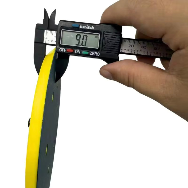 Vinyl PSA Schleifpad für Klebescheiben und Stützteller, Durchmesser: 150 mm, Farbe: Gelb, Gewinde: 5/16 Zoll-24, Zubehör für Exzenterschleifer - Bild 4