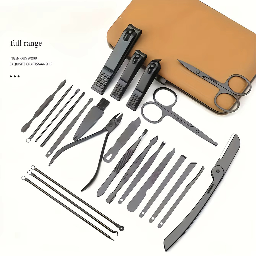 DUTRIEUX Maniküre Pediküre Set, 16/24 Teile, Edelstahl, für Hände und Füße - Bild 4